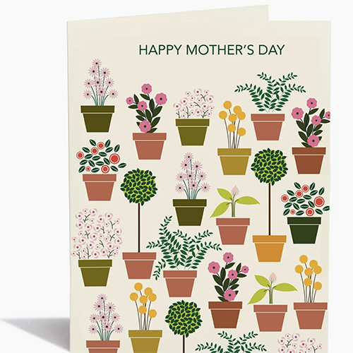 Mom Flower Pot Card