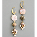 M.O.P & Freshwater Pearl Earrings