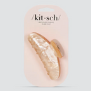 Pince à cheveux en marbre kitsch blonde