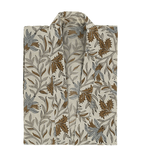 Cecily Block Print Kimono