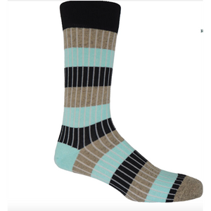 Peper Harow Chord Men's Recycled Sock Turquoise