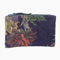 Napoli Velvet Pouch Garnet Purple