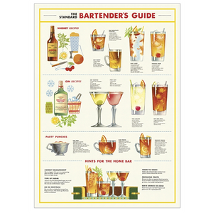 Cavallini Wrap Bartender's Guide