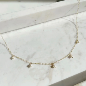 Token Delicate Pearl Necklace