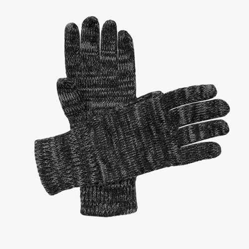 Alpaca Gloves Pixel Charcoal