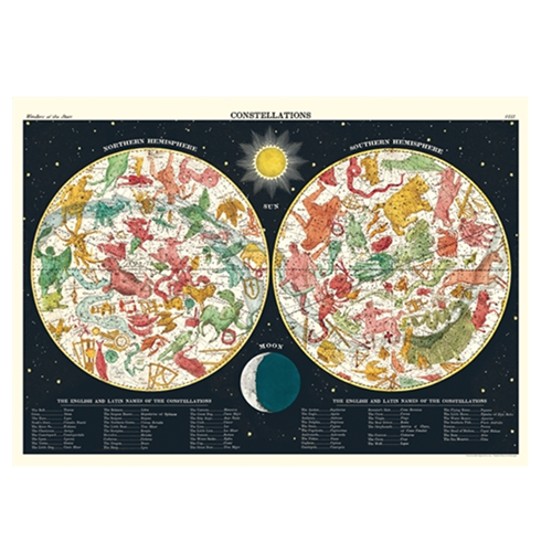Cavallini Constellations 2 Wrap