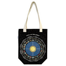 Cavallini Tote Bag Zodiac