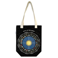 Cavallini Tote Bag Zodiac