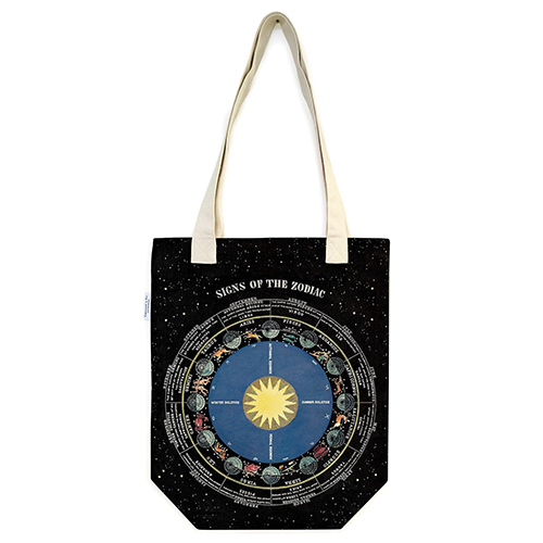 Cavallini Tote Bag Zodiac