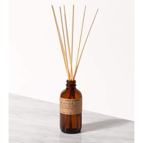 Diffuseur de bougie P.F. Ambre et Mousse