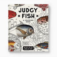 Judgy Fish Coloring Book
