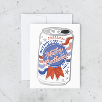 Birthday Beer Card