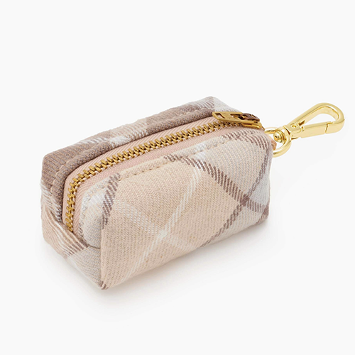 Andover Plaid Waste Bag Dispenser