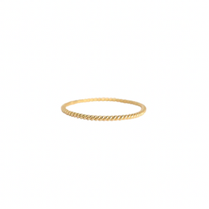 Leah Alexandra Twist Band Ring