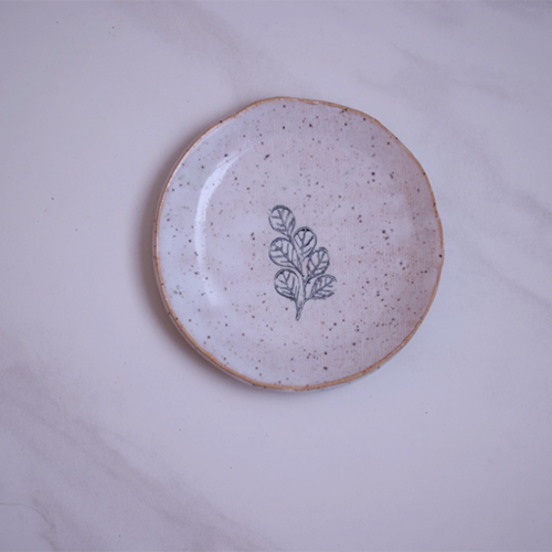 Mini Assiette - Eucalyptus