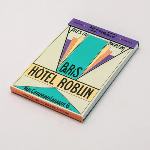 Carnet de poche de l'Hôtel Roblin