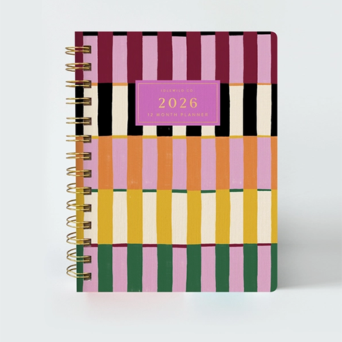 2026 Pocket Planner Painted Stripe