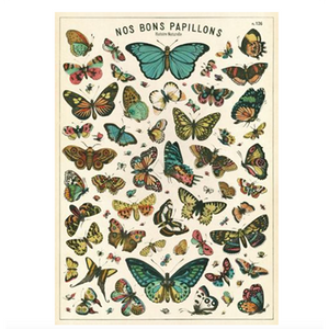 Cavallini Butterfly Chart Wrap