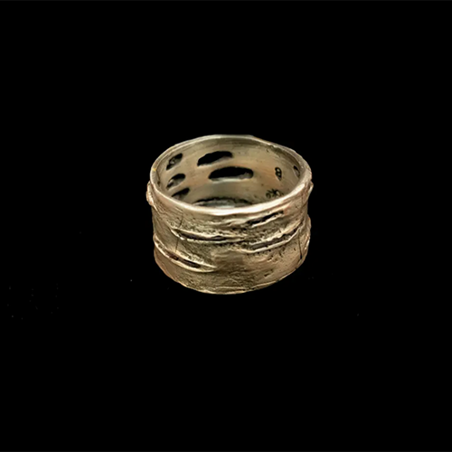 Michael Michaud Birch Bark Ring