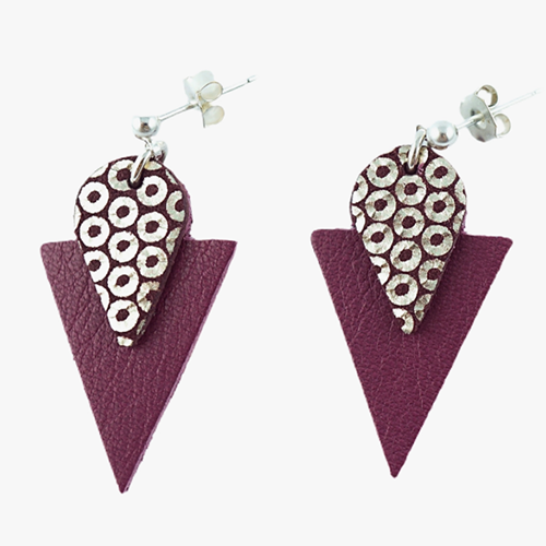 Clous Triangulaires Prune