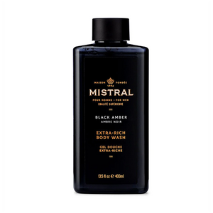 Mistral Black Amber Body Wash