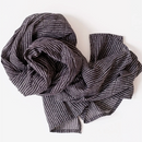 Alice Stripes Midnight Scarf
