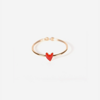 Bague Grant Rouge Coquelicot
