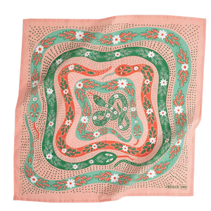 Bandana Snakes Pink