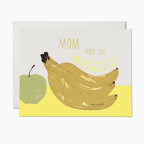 Vous êtes des bananes Carte de la fête des mères