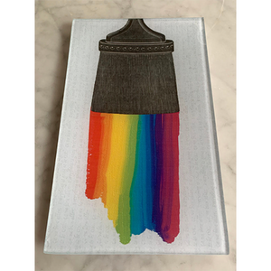 Maison  Yiliy Rainbow Paint Plate