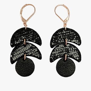 Earrings Calder Noir