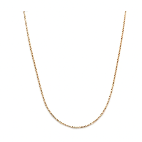 Leah Alexandra Box Chain Necklace