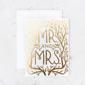 Card Mr & Mrs