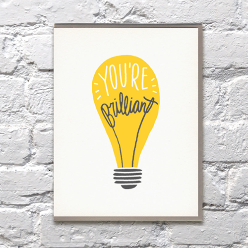 Card You're Brilliant