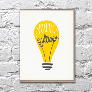 Card You're Brilliant