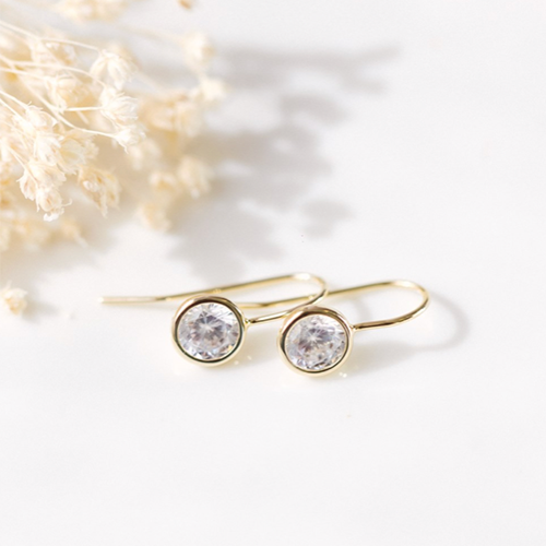 Glee Dazzle Earrings Clear