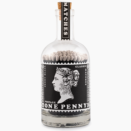 Bouteille en verre d'allumettes - Penny