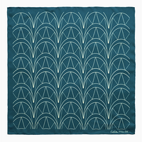 Chrysler Silk Bandana Chrysler Teal