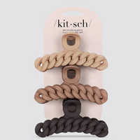 Kitsch Chain Claw Clip 3pc