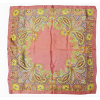 Silk Scarf Vintage Paisley