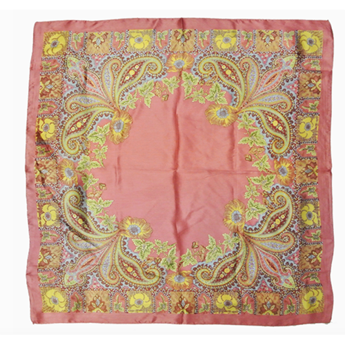 Silk Scarf Vintage Paisley