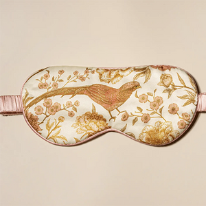 Pearl Pink Bird Eye Mask