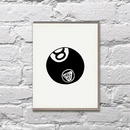Hell Yes 8 Ball Card