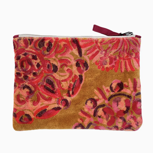 Napoli Velvet Pouch Sunburst Gold