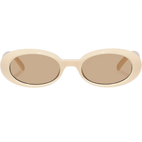 Le Specs Work It Lunettes de soleil ivoire