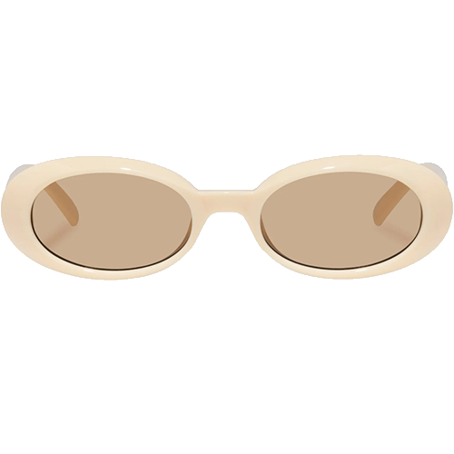 Le Specs Work It Lunettes de soleil ivoire