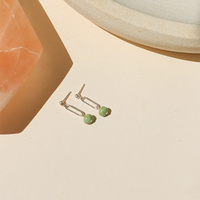 Token Fern Drop Earrings