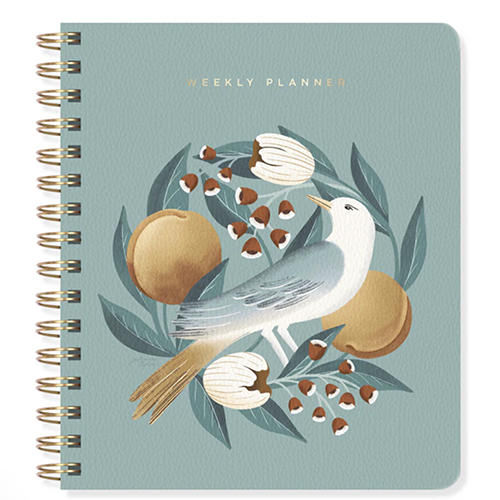Fringe Weekly Planner JT Blue Bird