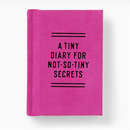 A Tiny Diary For Not So Tiny Secrets