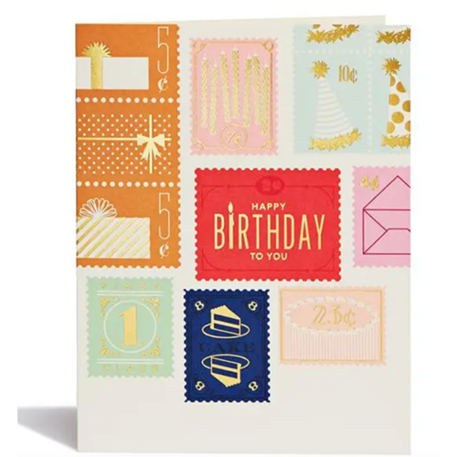 Birthday Card Stamps